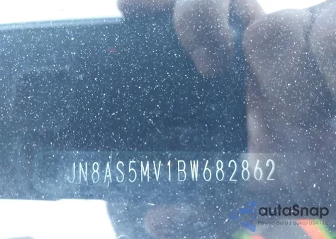 2011 Nissan Rogue Sv из США, поврежденный, VIN JN8AS5MV1BW682862